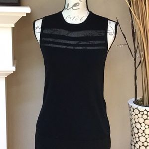 Grace Dane Lewis Black blouse